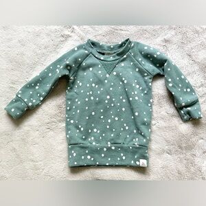 Lulu + Roo Spotted Crewneck Sweatshirt 3-6 Months